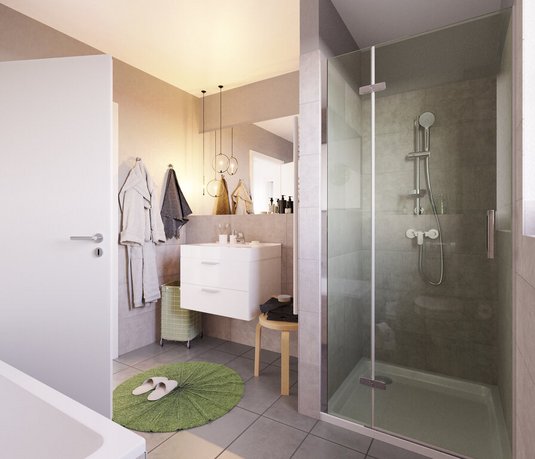 Badezimmer Bungalow 92