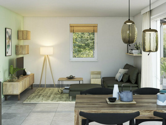 Wohn- und Esszimmer